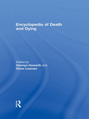 cover image of Encyclopedia of Death and Dying